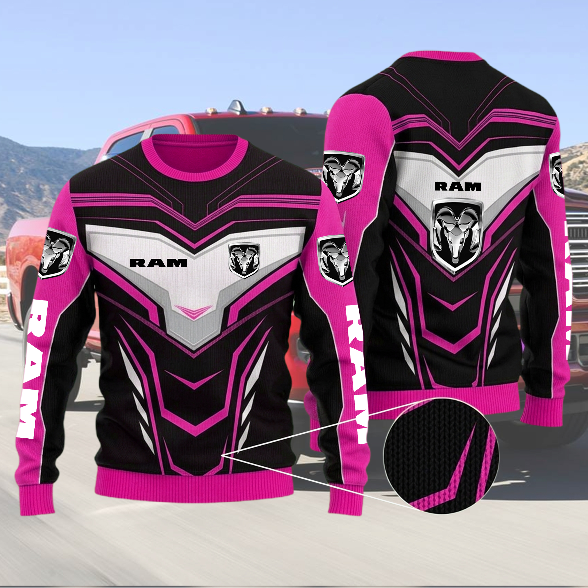 Ram Trucks Ugly Xmas Sweater - Image 7